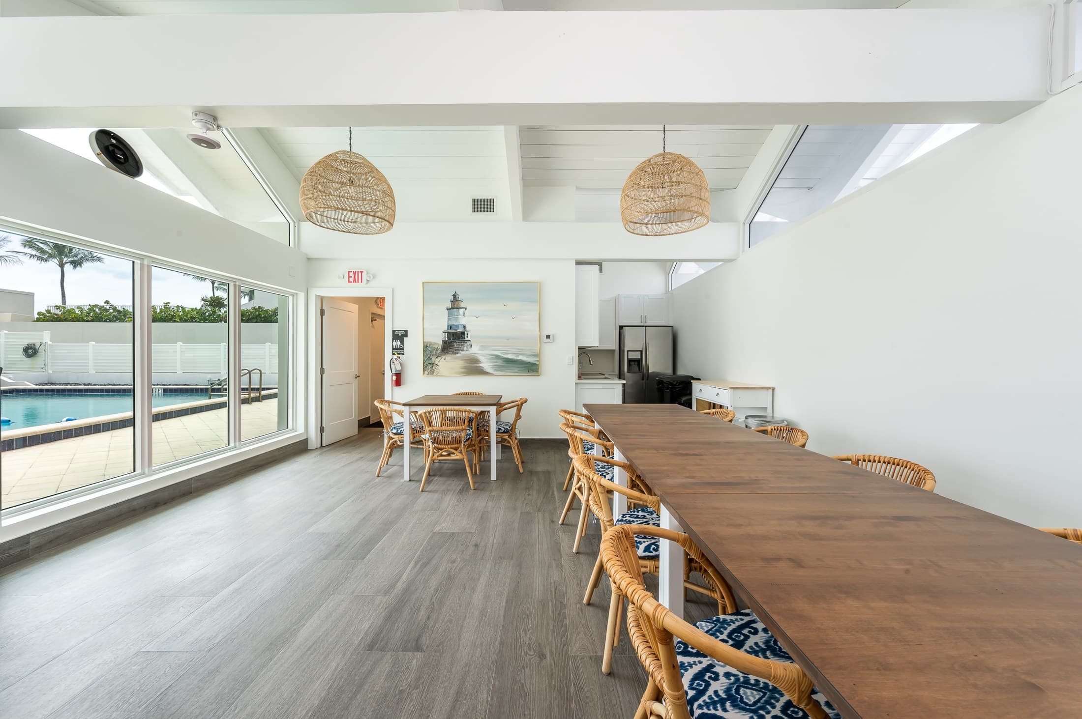 Club room and social amenity space at Highland