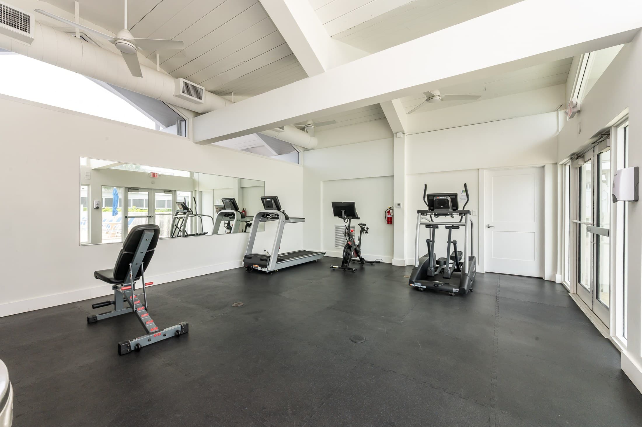 Fitness center amenity at Highland